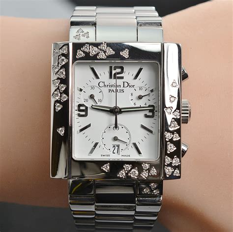 mens dior watches|christian dior riva diamond watch.